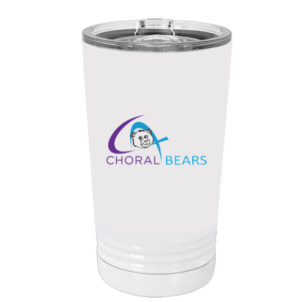 Choral-Bears 16 oz. Polar Camel Pint with Slider Lid Thumbnail