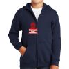 Youth Heavy Blend Full Zip Hooded Sweatshirt Thumbnail