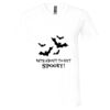 Unisex Jersey Short-Sleeve V-Neck T-Shirt Thumbnail