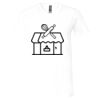 Unisex Jersey Short-Sleeve V-Neck T-Shirt Thumbnail