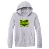 Adult Triblend Full-Zip Fleece Hooded Sweatshirt Thumbnail