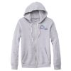 Adult Triblend Full-Zip Fleece Hooded Sweatshirt Thumbnail