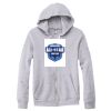 Adult Triblend Full-Zip Fleece Hooded Sweatshirt Thumbnail