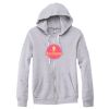 Adult Triblend Full-Zip Fleece Hooded Sweatshirt Thumbnail