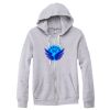 Adult Triblend Full-Zip Fleece Hooded Sweatshirt Thumbnail