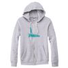 Adult Triblend Full-Zip Fleece Hooded Sweatshirt Thumbnail