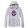 Adult Triblend Full-Zip Fleece Hooded Sweatshirt Thumbnail