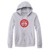 Adult Triblend Full-Zip Fleece Hooded Sweatshirt Thumbnail