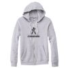 Adult Triblend Full-Zip Fleece Hooded Sweatshirt Thumbnail