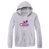 Adult Triblend Full-Zip Fleece Hooded Sweatshirt Thumbnail