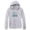 Adult Triblend Full-Zip Fleece Hooded Sweatshirt Thumbnail
