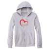 Adult Triblend Full-Zip Fleece Hooded Sweatshirt Thumbnail