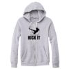 Adult Triblend Full-Zip Fleece Hooded Sweatshirt Thumbnail
