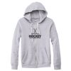 Adult Triblend Full-Zip Fleece Hooded Sweatshirt Thumbnail