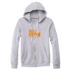 Adult Triblend Full-Zip Fleece Hooded Sweatshirt Thumbnail