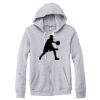 Adult Triblend Full-Zip Fleece Hooded Sweatshirt Thumbnail