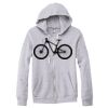 Adult Triblend Full-Zip Fleece Hooded Sweatshirt Thumbnail
