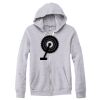 Adult Triblend Full-Zip Fleece Hooded Sweatshirt Thumbnail