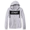 Adult Triblend Full-Zip Fleece Hooded Sweatshirt Thumbnail