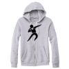 Adult Triblend Full-Zip Fleece Hooded Sweatshirt Thumbnail