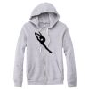 Adult Triblend Full-Zip Fleece Hooded Sweatshirt Thumbnail