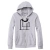 Adult Triblend Full-Zip Fleece Hooded Sweatshirt Thumbnail