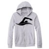 Adult Triblend Full-Zip Fleece Hooded Sweatshirt Thumbnail