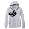 Adult Triblend Full-Zip Fleece Hooded Sweatshirt Thumbnail