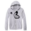 Adult Triblend Full-Zip Fleece Hooded Sweatshirt Thumbnail