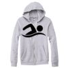 Adult Triblend Full-Zip Fleece Hooded Sweatshirt Thumbnail
