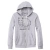 Adult Triblend Full-Zip Fleece Hooded Sweatshirt Thumbnail