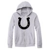 Adult Triblend Full-Zip Fleece Hooded Sweatshirt Thumbnail