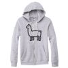 Adult Triblend Full-Zip Fleece Hooded Sweatshirt Thumbnail