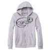 Adult Triblend Full-Zip Fleece Hooded Sweatshirt Thumbnail