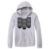Adult Triblend Full-Zip Fleece Hooded Sweatshirt Thumbnail