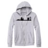 Adult Triblend Full-Zip Fleece Hooded Sweatshirt Thumbnail