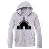 Adult Triblend Full-Zip Fleece Hooded Sweatshirt Thumbnail