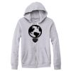 Adult Triblend Full-Zip Fleece Hooded Sweatshirt Thumbnail