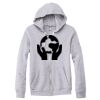 Adult Triblend Full-Zip Fleece Hooded Sweatshirt Thumbnail
