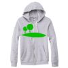 Adult Triblend Full-Zip Fleece Hooded Sweatshirt Thumbnail
