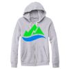 Adult Triblend Full-Zip Fleece Hooded Sweatshirt Thumbnail
