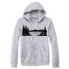 Adult Triblend Full-Zip Fleece Hooded Sweatshirt Thumbnail