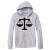 Adult Triblend Full-Zip Fleece Hooded Sweatshirt Thumbnail