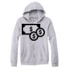 Adult Triblend Full-Zip Fleece Hooded Sweatshirt Thumbnail