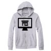 Adult Triblend Full-Zip Fleece Hooded Sweatshirt Thumbnail