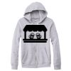 Adult Triblend Full-Zip Fleece Hooded Sweatshirt Thumbnail