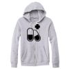 Adult Triblend Full-Zip Fleece Hooded Sweatshirt Thumbnail