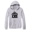 Adult Triblend Full-Zip Fleece Hooded Sweatshirt Thumbnail