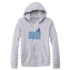 Adult Triblend Full-Zip Fleece Hooded Sweatshirt Thumbnail