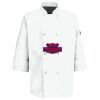 Eight Pearl Button Chef Coat with Thermometer Pocket Thumbnail